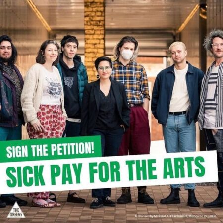 Sick pay should cover artists and arts workers.  ...